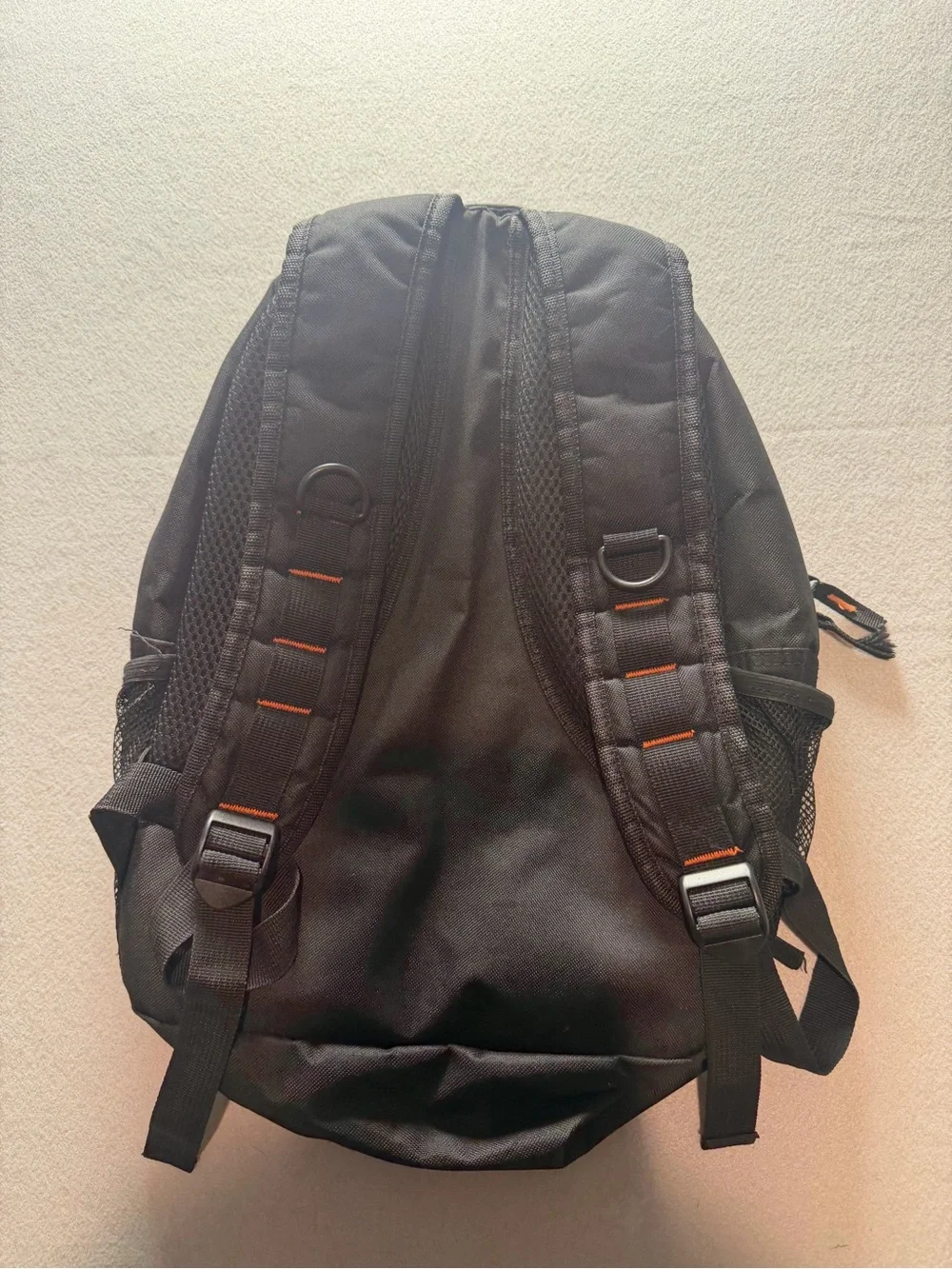 Harley-Davidson Bar & Shield Backpack Black Gray Orange 17” Biker